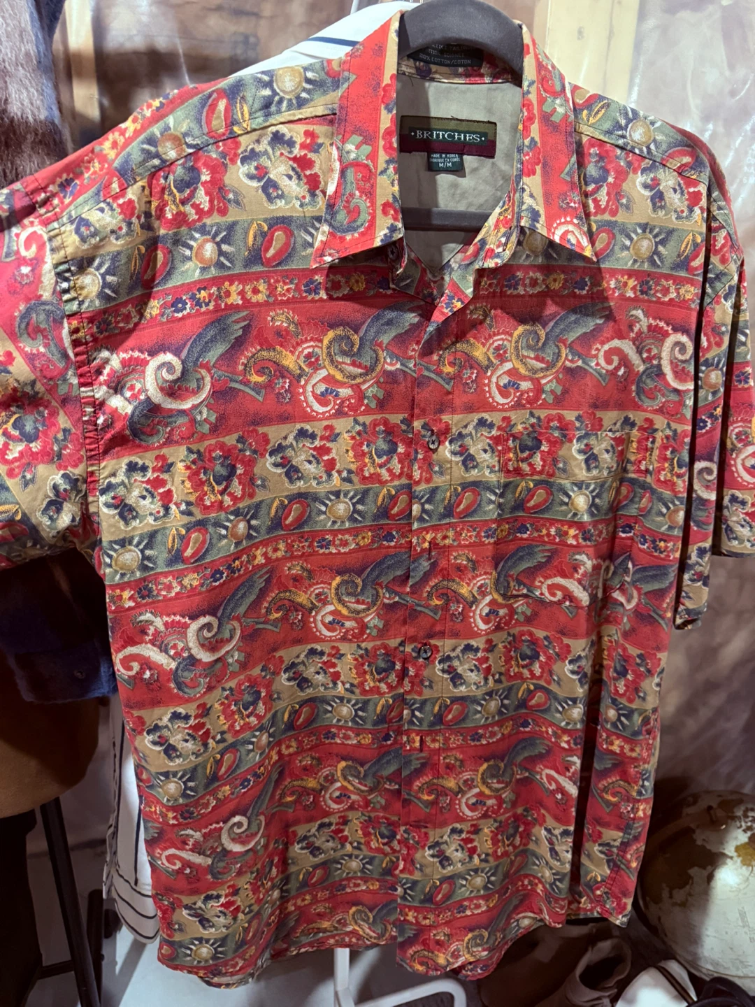 Men's Short Sleeve Button-Up Shirt for summer - photo 5