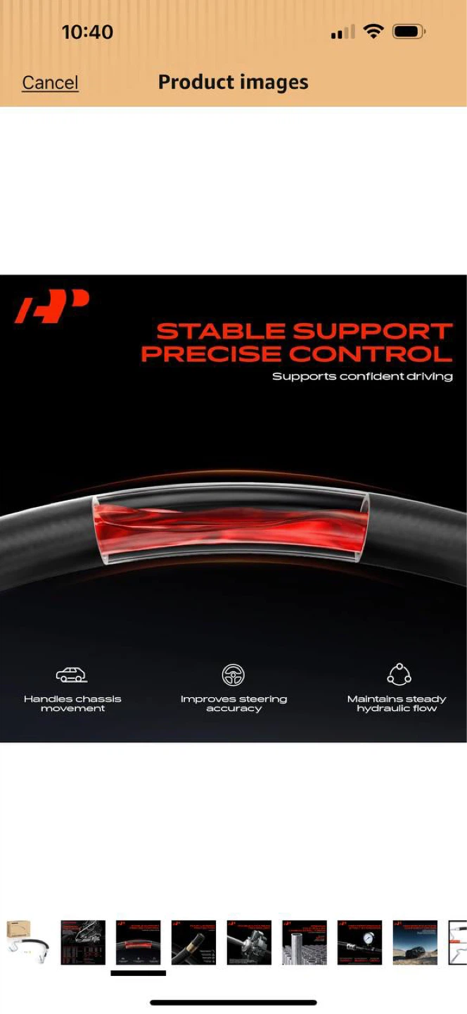 A-Premium Power Steering Pressure Hose for GMC Chevrolet - photo 3