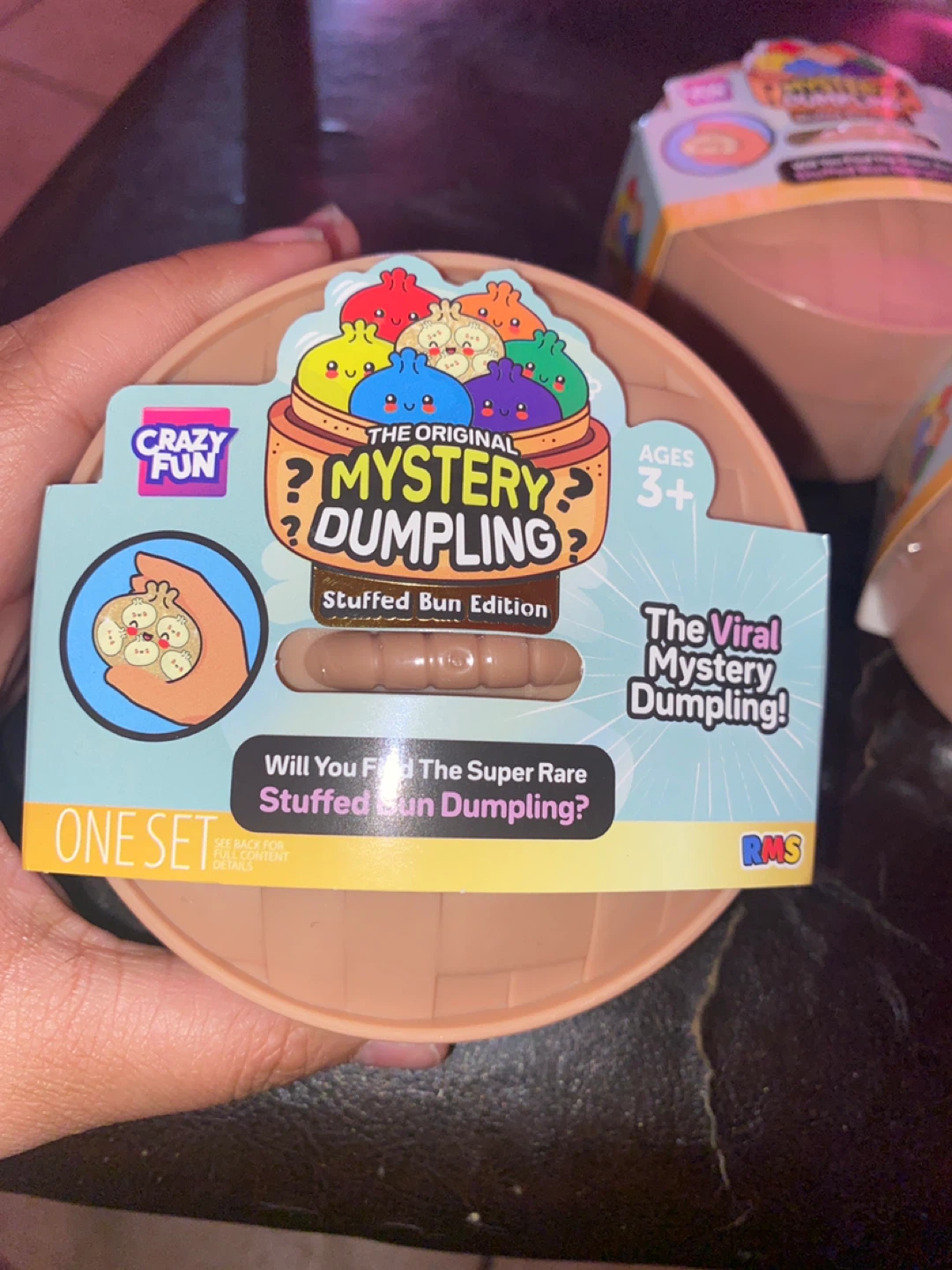 Crazy Fun The Original Mystery Dumpling Stuffed Bun Edition Toy