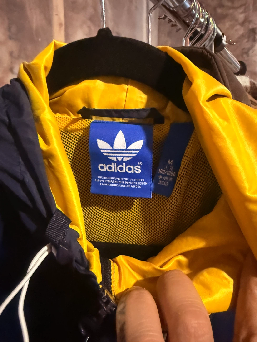 Adidas Windbreaker Jacket - Men's Size M - photo 2