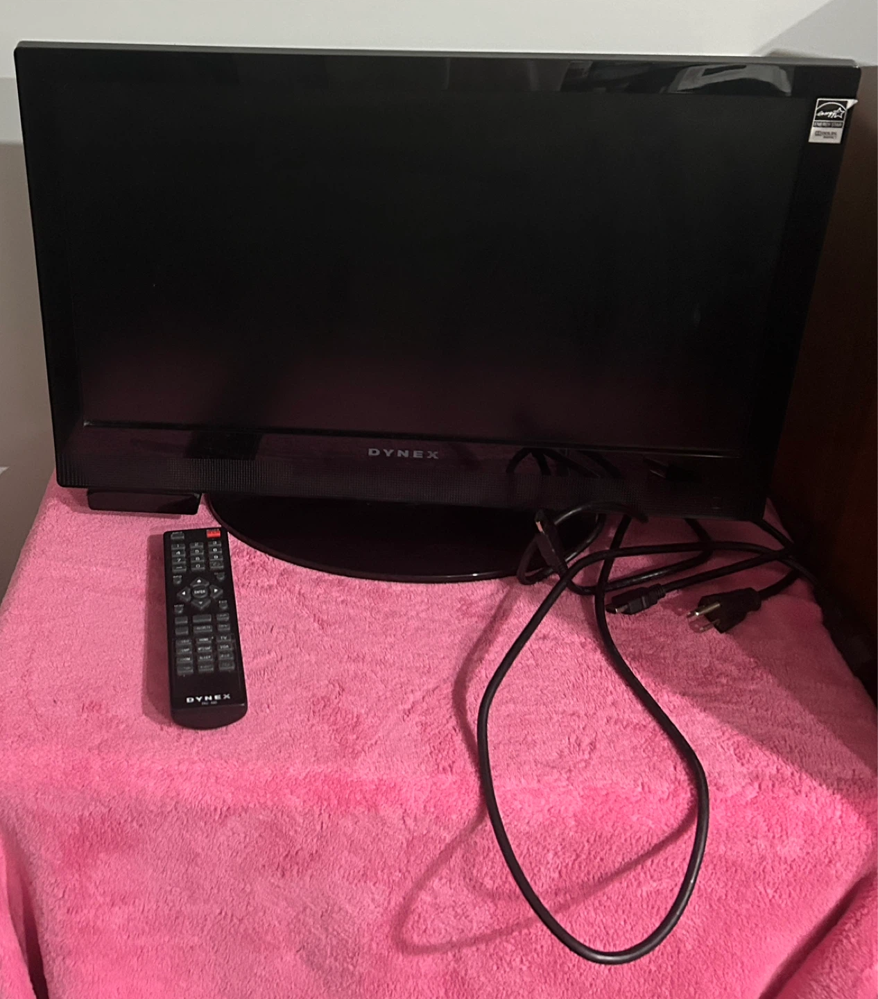 Dynex Black LCD Television with Remote