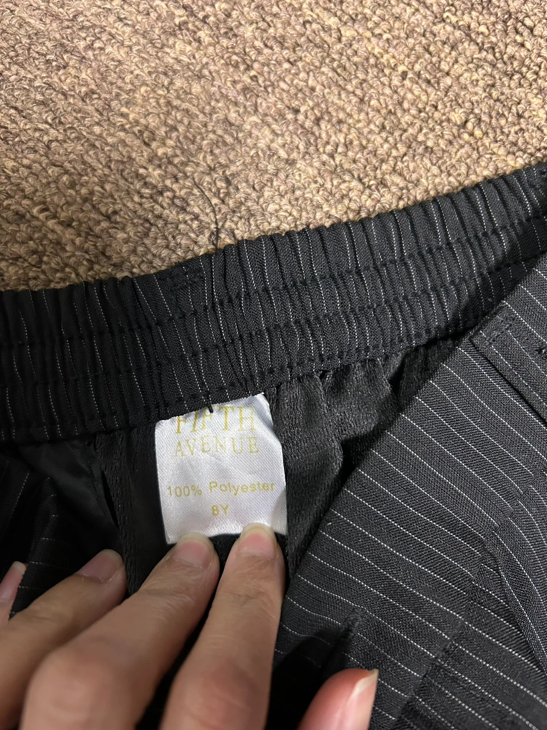 Fifth Avenue Pinstripe Pants - photo 3