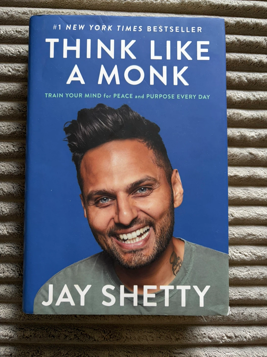 Hardcover Think Like a Monk by Jay Shetty