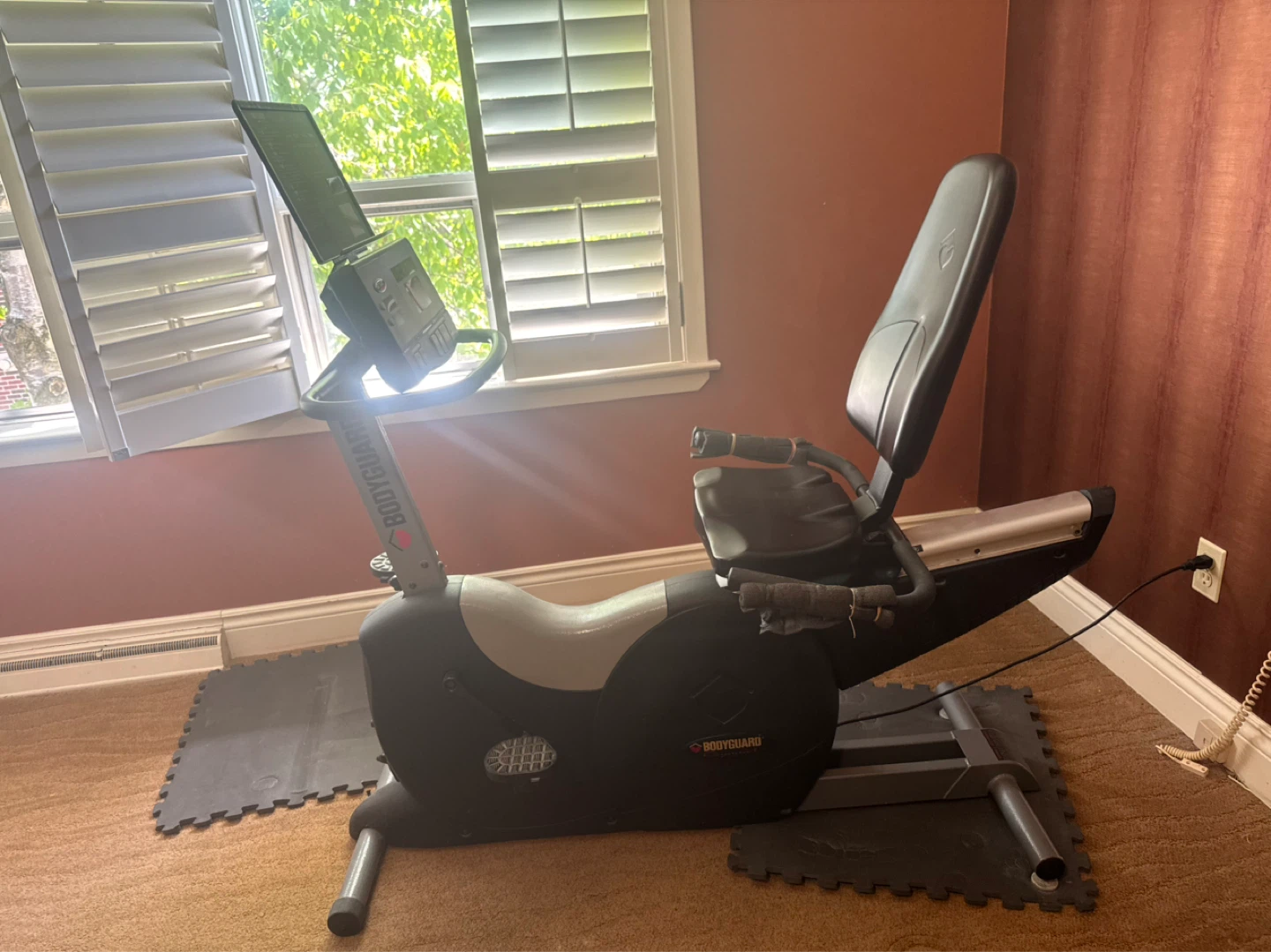 Bodyguard Fitness Recumbent Exercise Bike