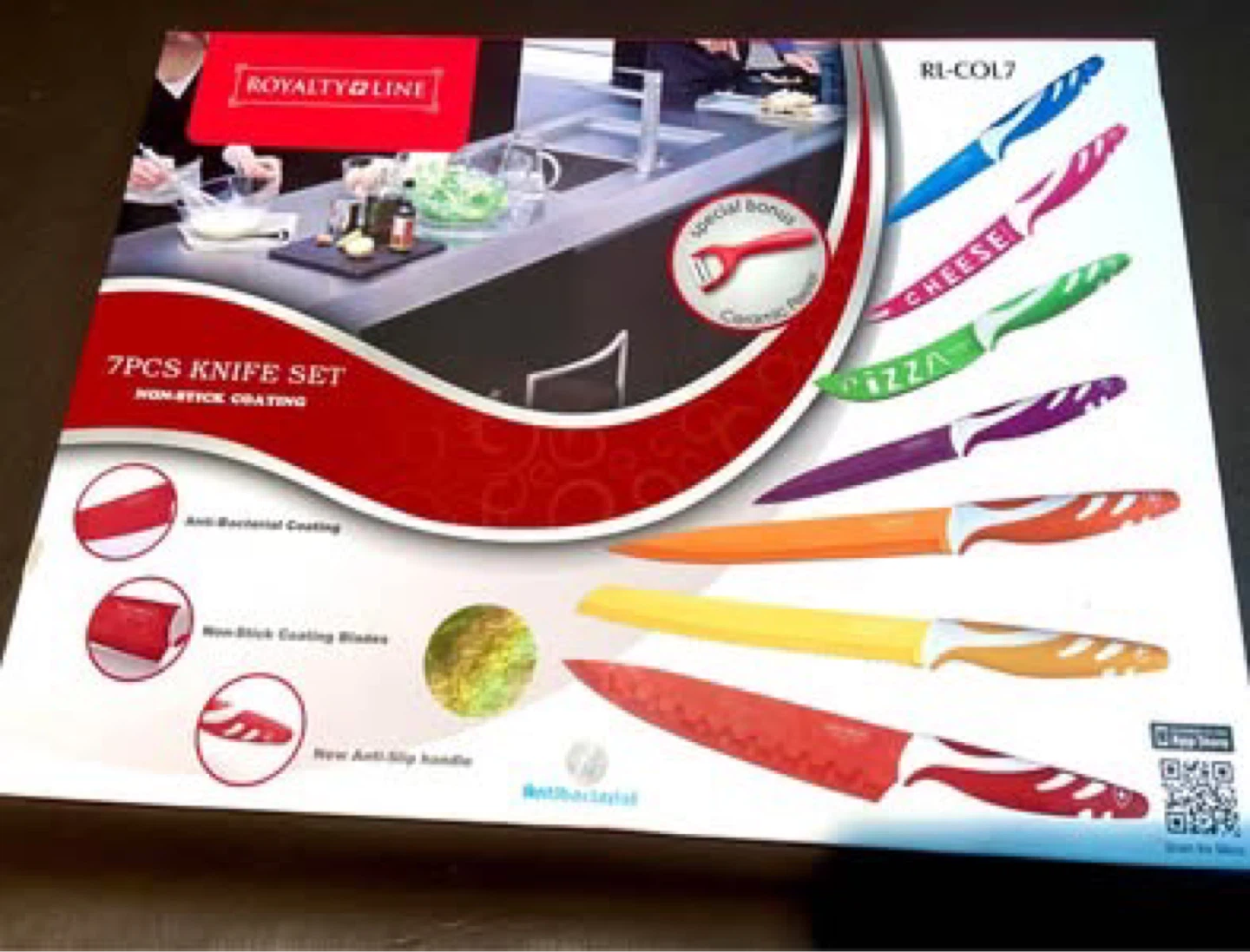 Professional SWISS 7pcs Knives Set (regular price $265) - photo 2