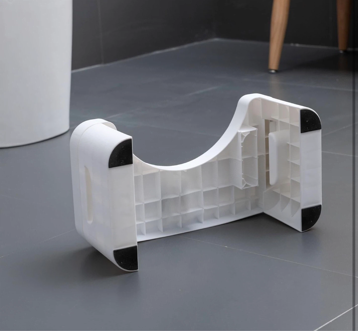 New in package, White Toilet Stool - photo 3