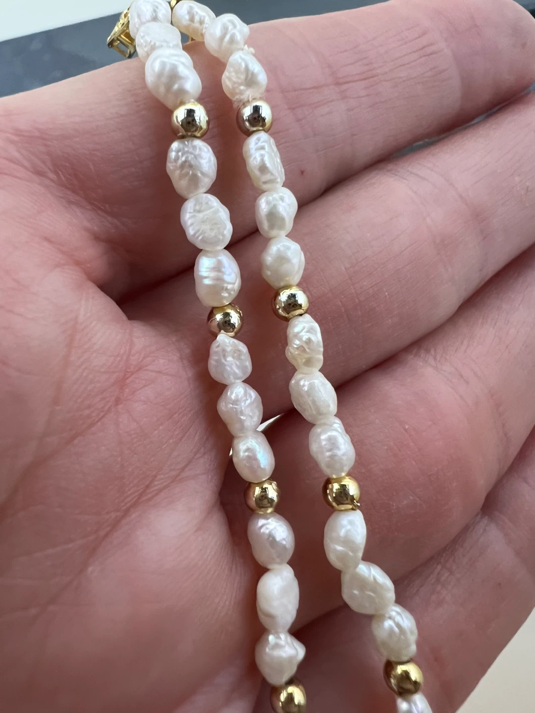 Vintage Genuine Freshwater Pearl Bracelet - photo 3