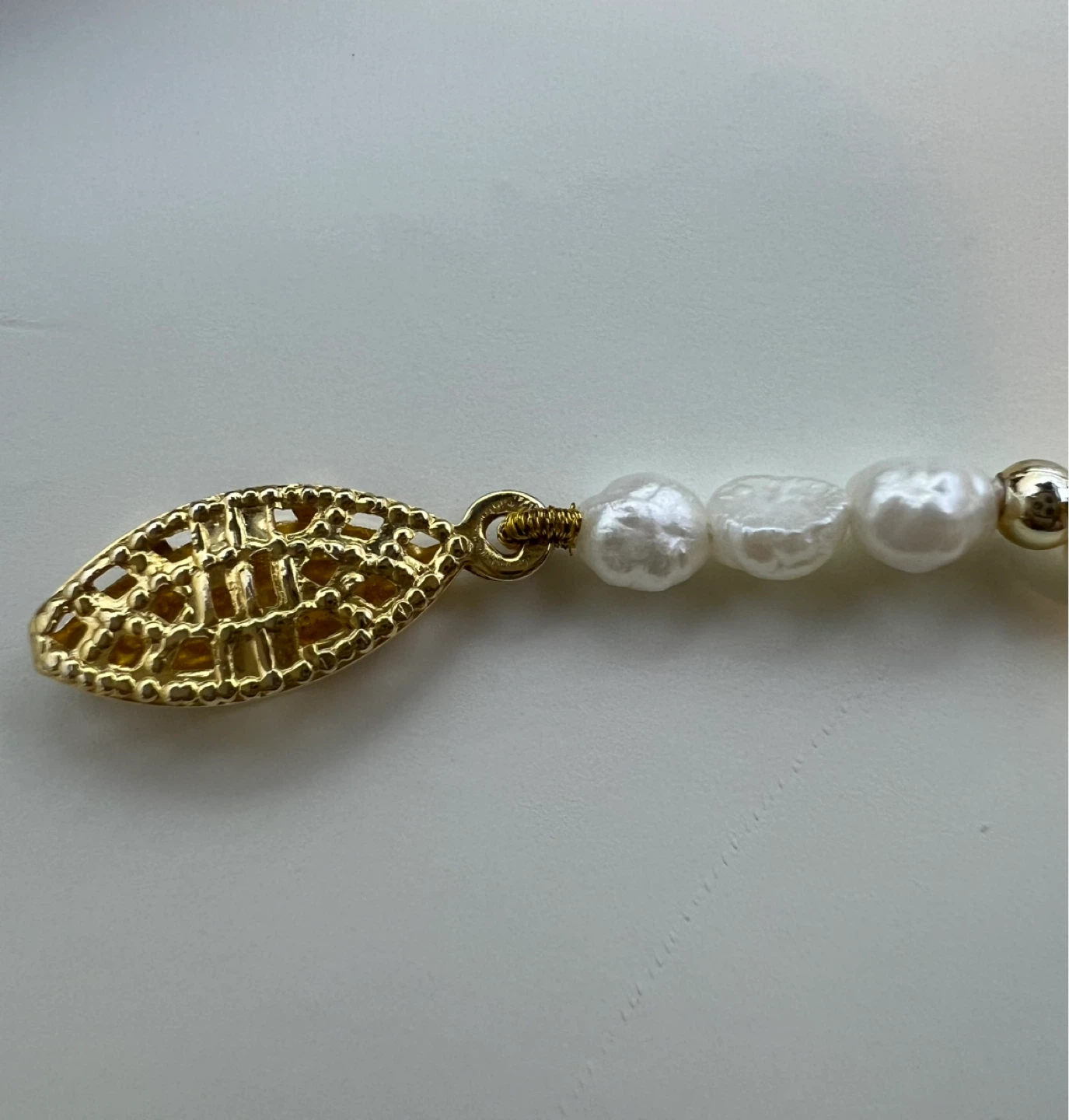 Vintage Genuine Freshwater Pearl Bracelet - photo 4