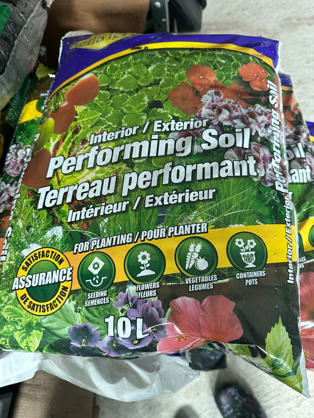 Performing Soil for Interior/Exterior Planting - 10L