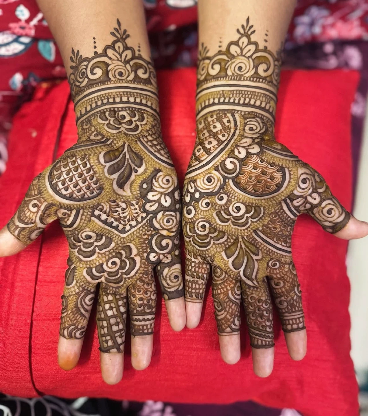 Intricate Henna Hand and Arm Designs - photo 2