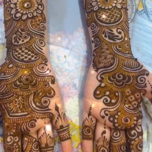 Intricate Henna Hand and Arm Designs