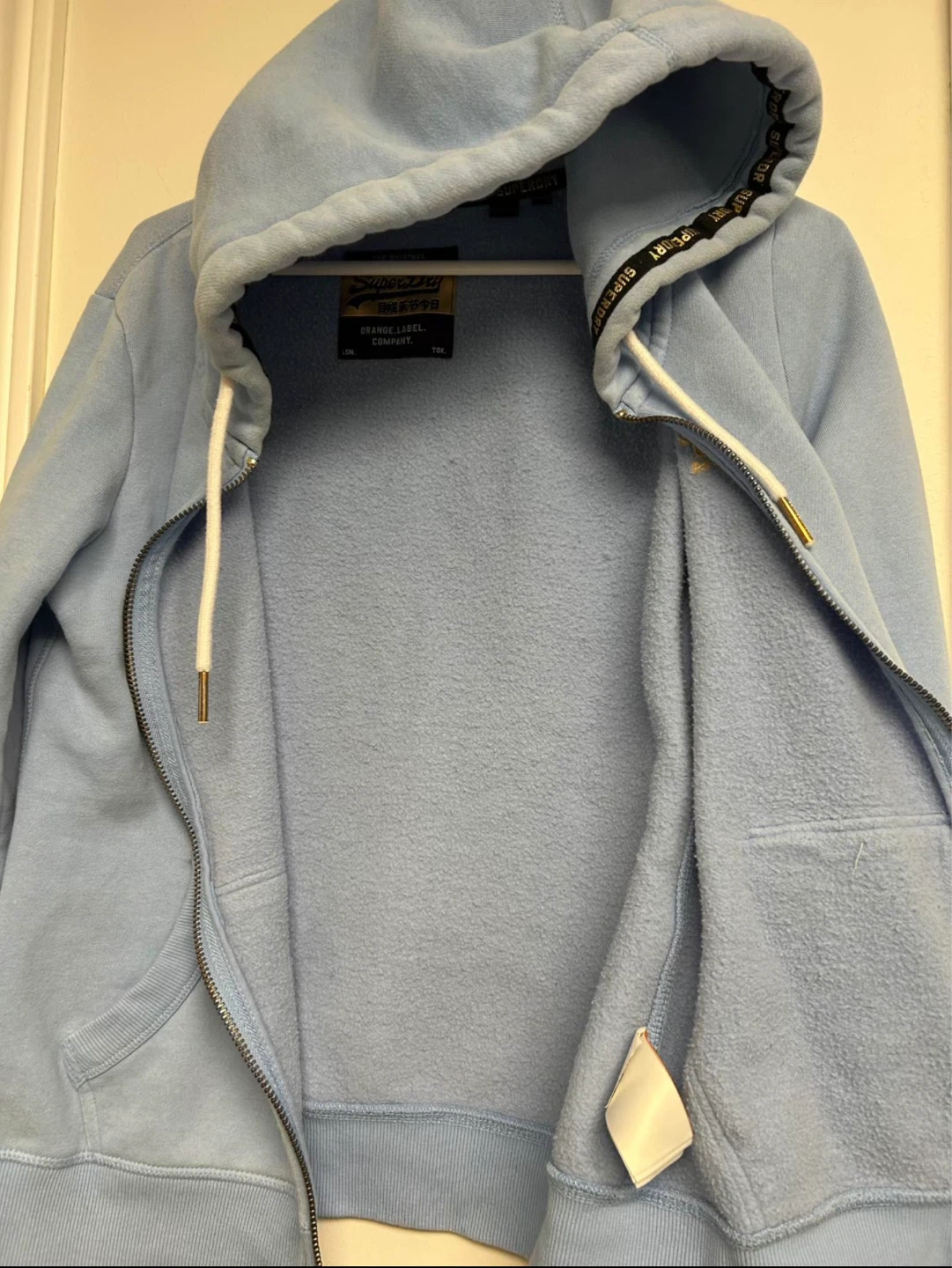 Superdry Blue Zip-Up Hoodie - photo 4