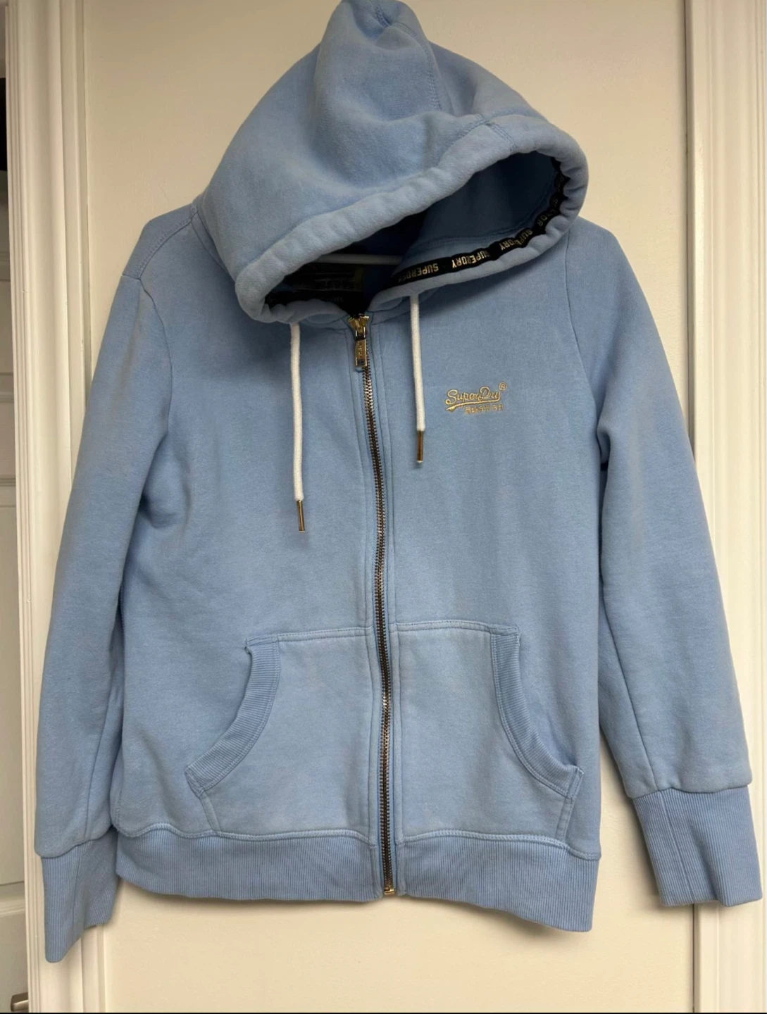 Superdry Blue Zip-Up Hoodie