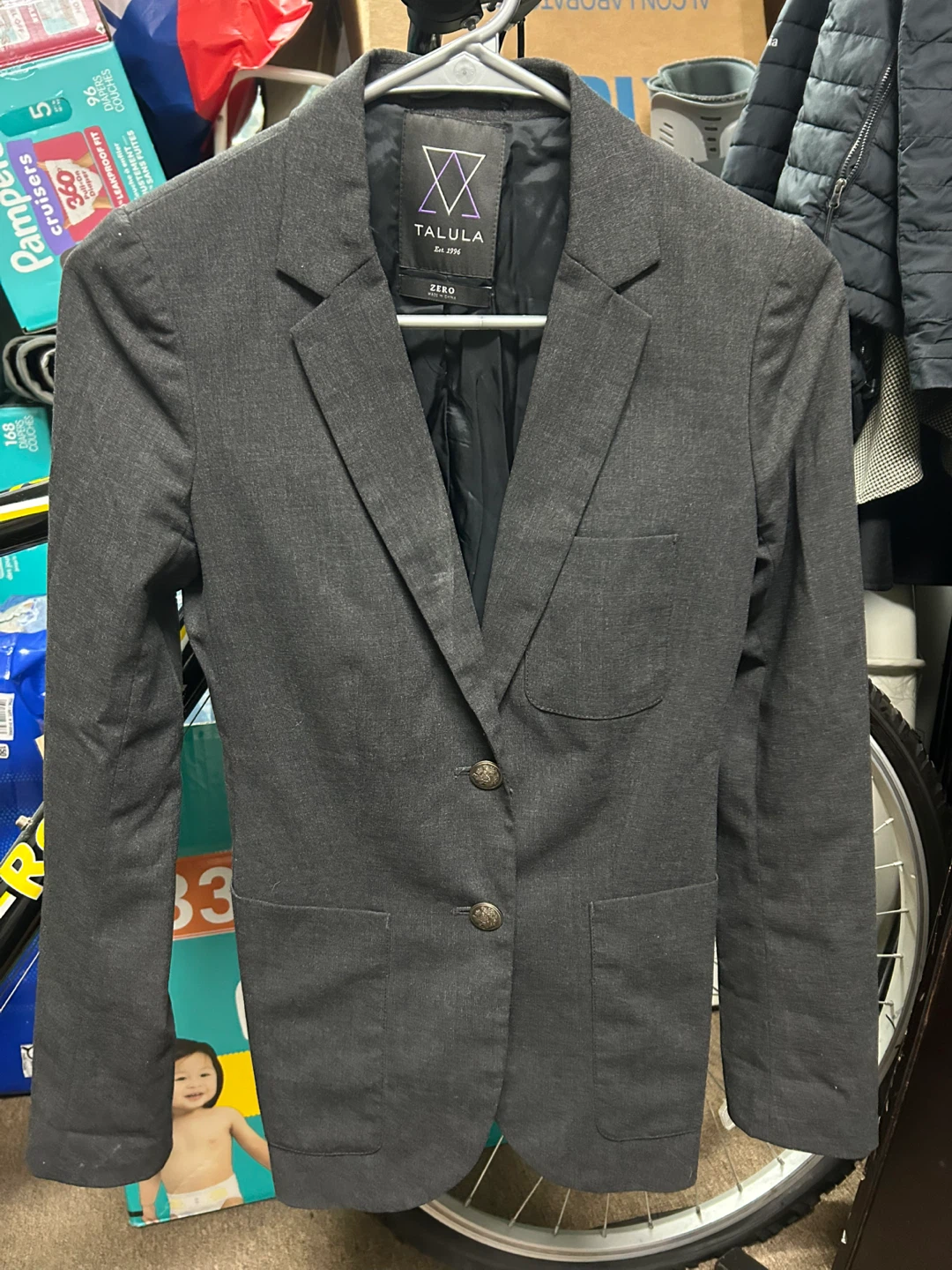 TALULA "ZERO" Grey Blazer