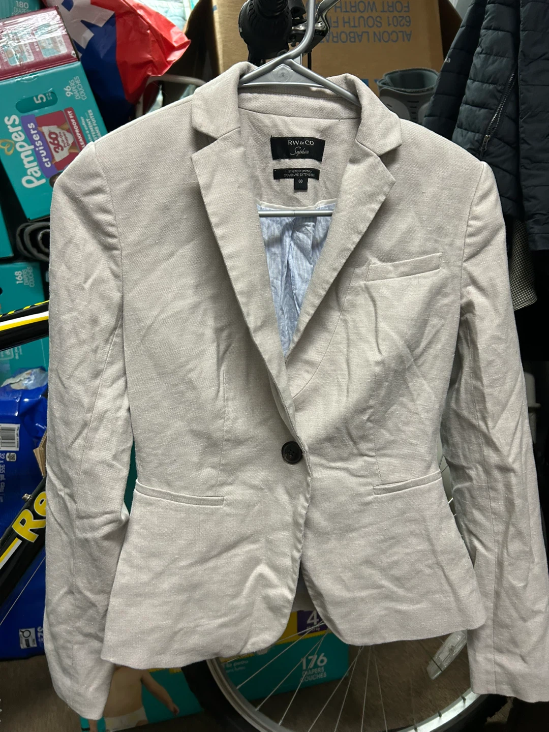 RW & CO. Sophia Blazer - Beige