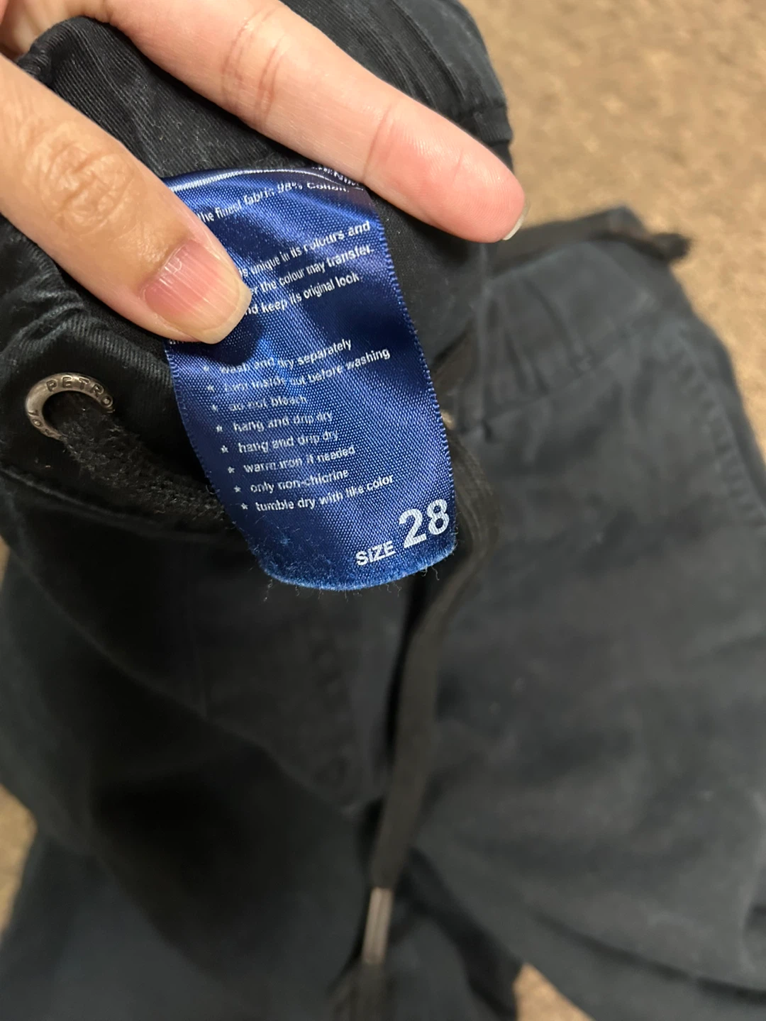 Petrol Premium Utilitarian Denim Pants - Size 28 - photo 3