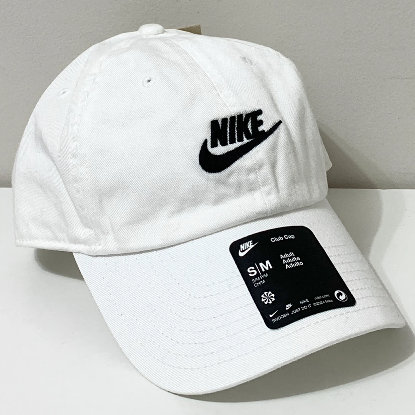 Nike Club Cap and Waist Pack 3L Bag Black/White (2 Pieces) NEW - photo 5