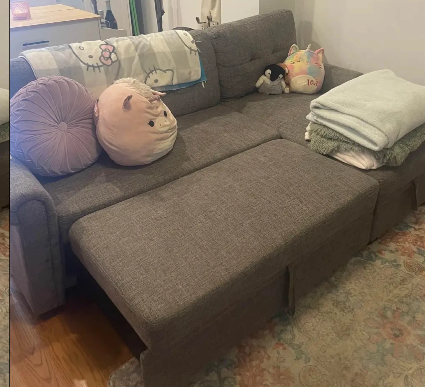 Rossignol 86" Upholstered Sleeper Sofa by Latitude Run - photo 2