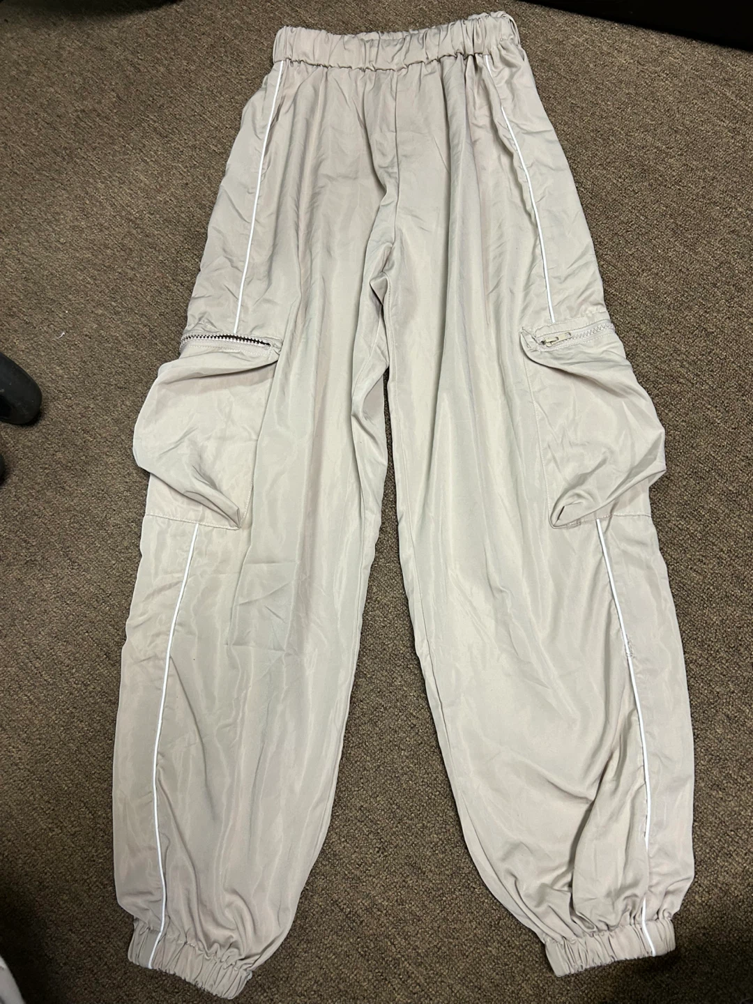 SHEIN Beige Cargo Pants Size XS