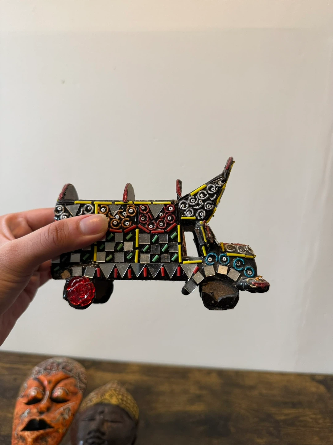 Handmade Decorative Truck Figurine - photo 2