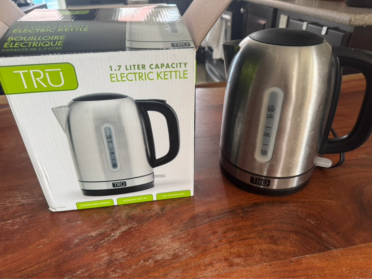 1.7L Electric Kettle - Stainless Steel