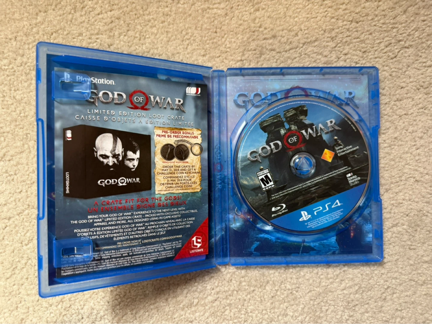 God of War PS4 Limited Edition Loot Crate - photo 2