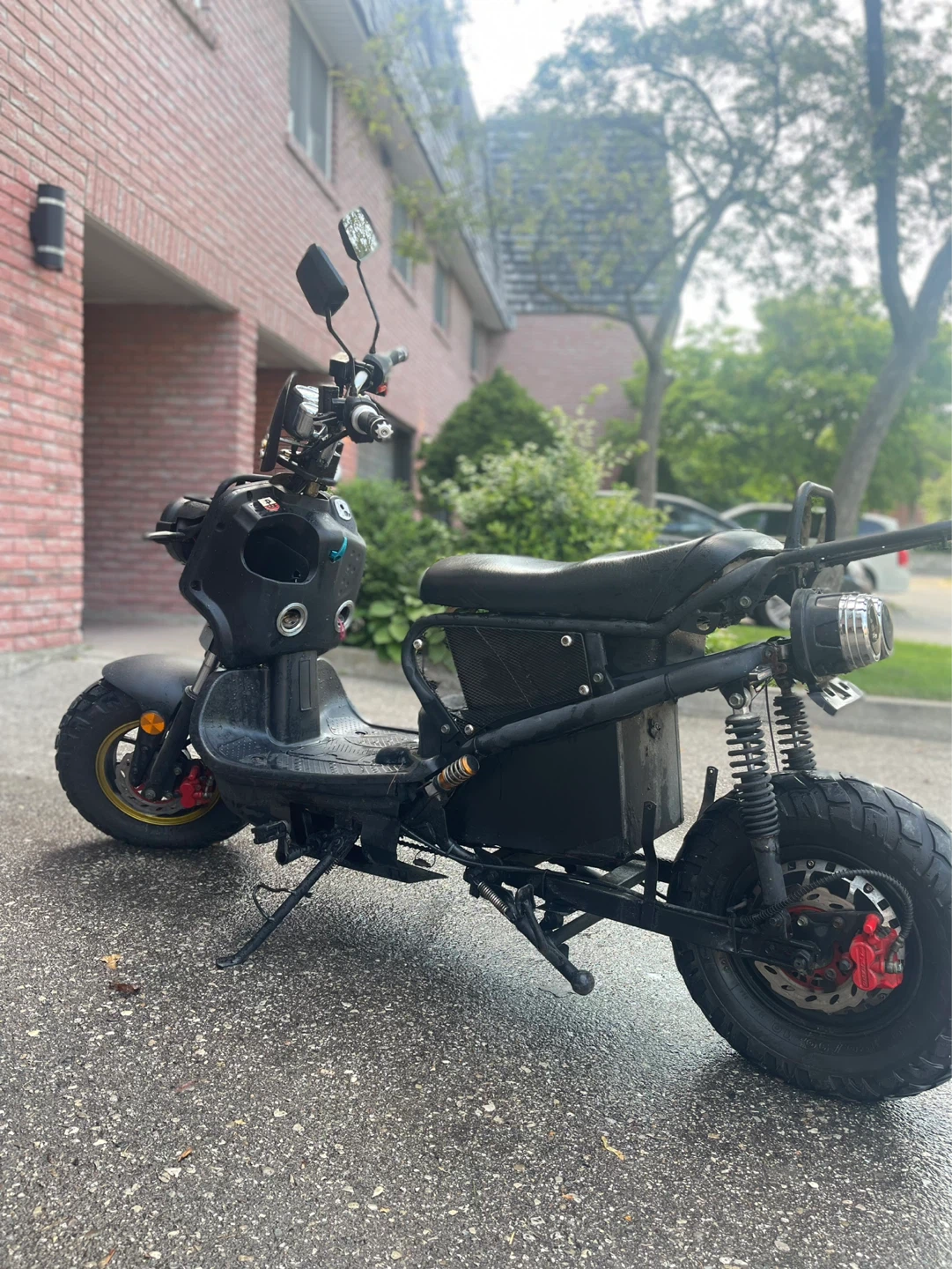 Black Electric Scooter