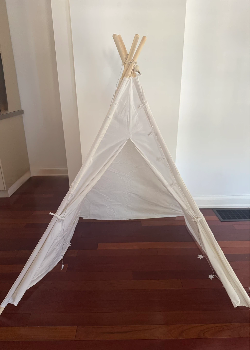 White Cotton Teepee Tent