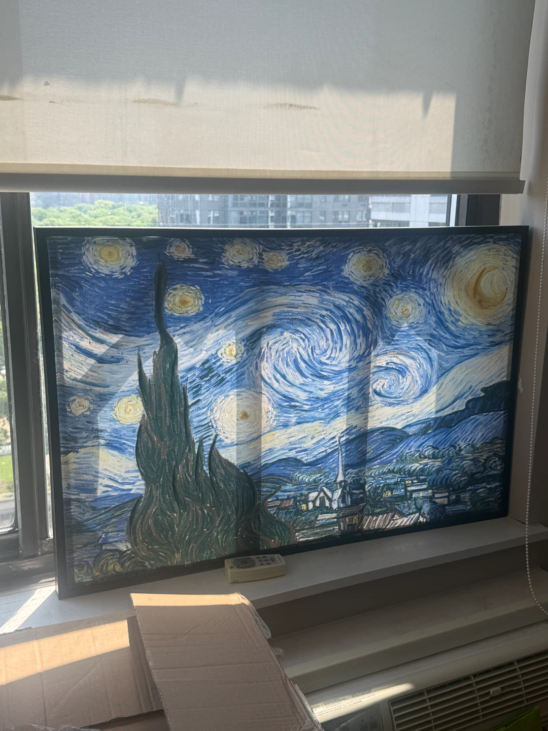 Framed Starry Night Print
