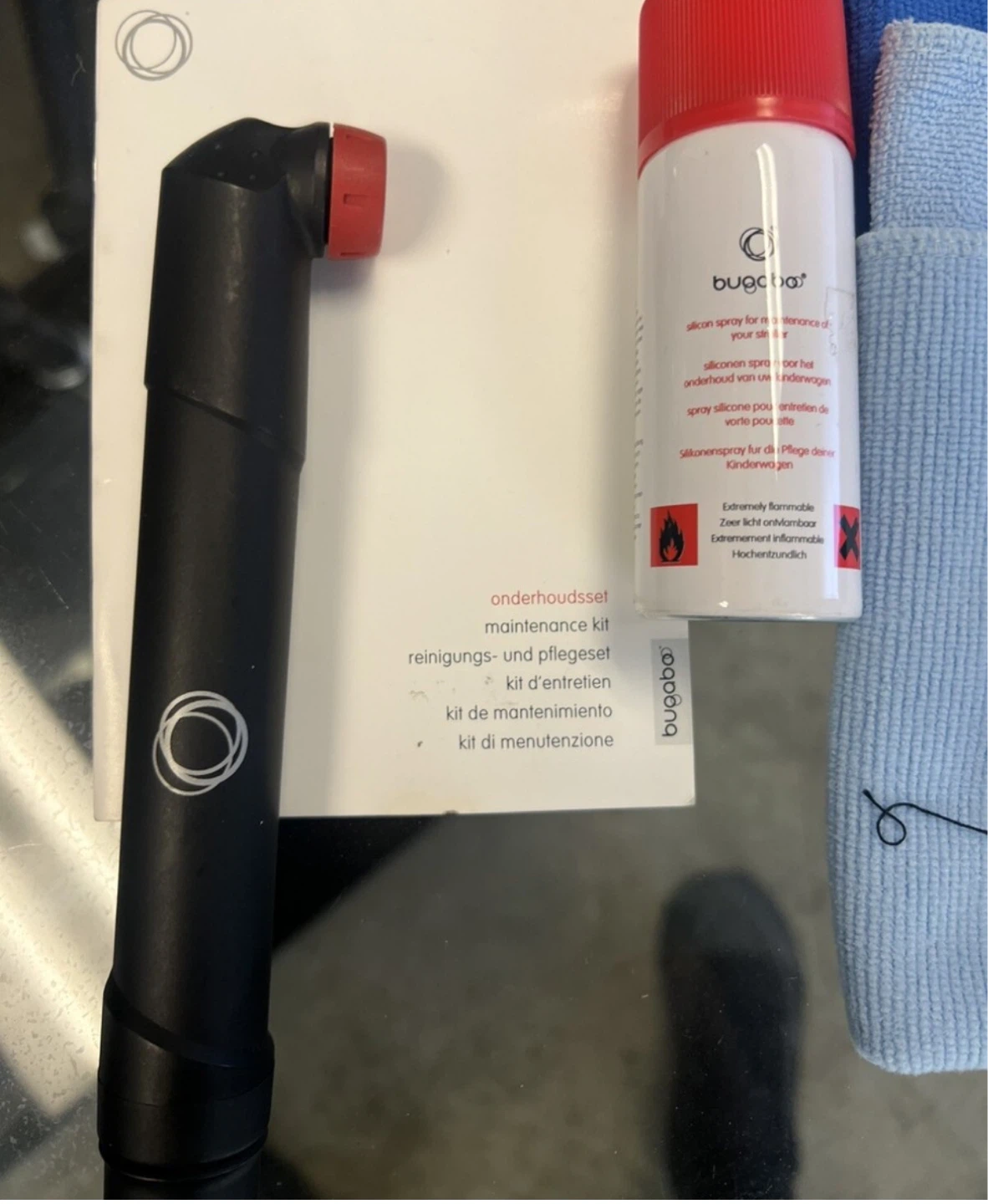Bugaboo Maintenance Kit with Pump and Cleaning Spray