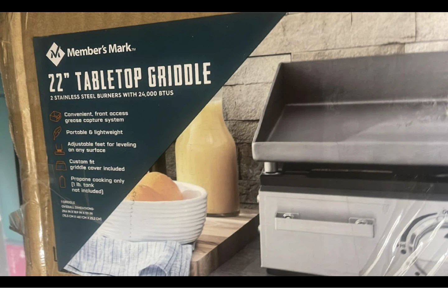 22” Table Top Griddle - photo 2