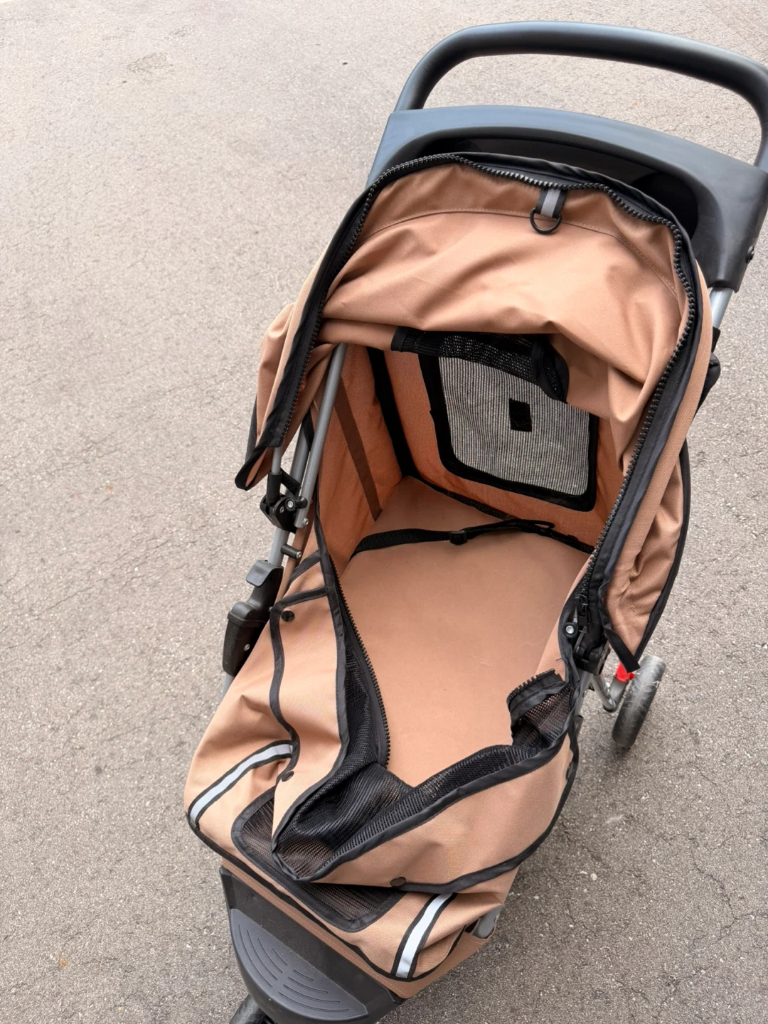 🐾 PawHut Deluxe 3-Wheel Pet Stroller 🐾 - photo 5