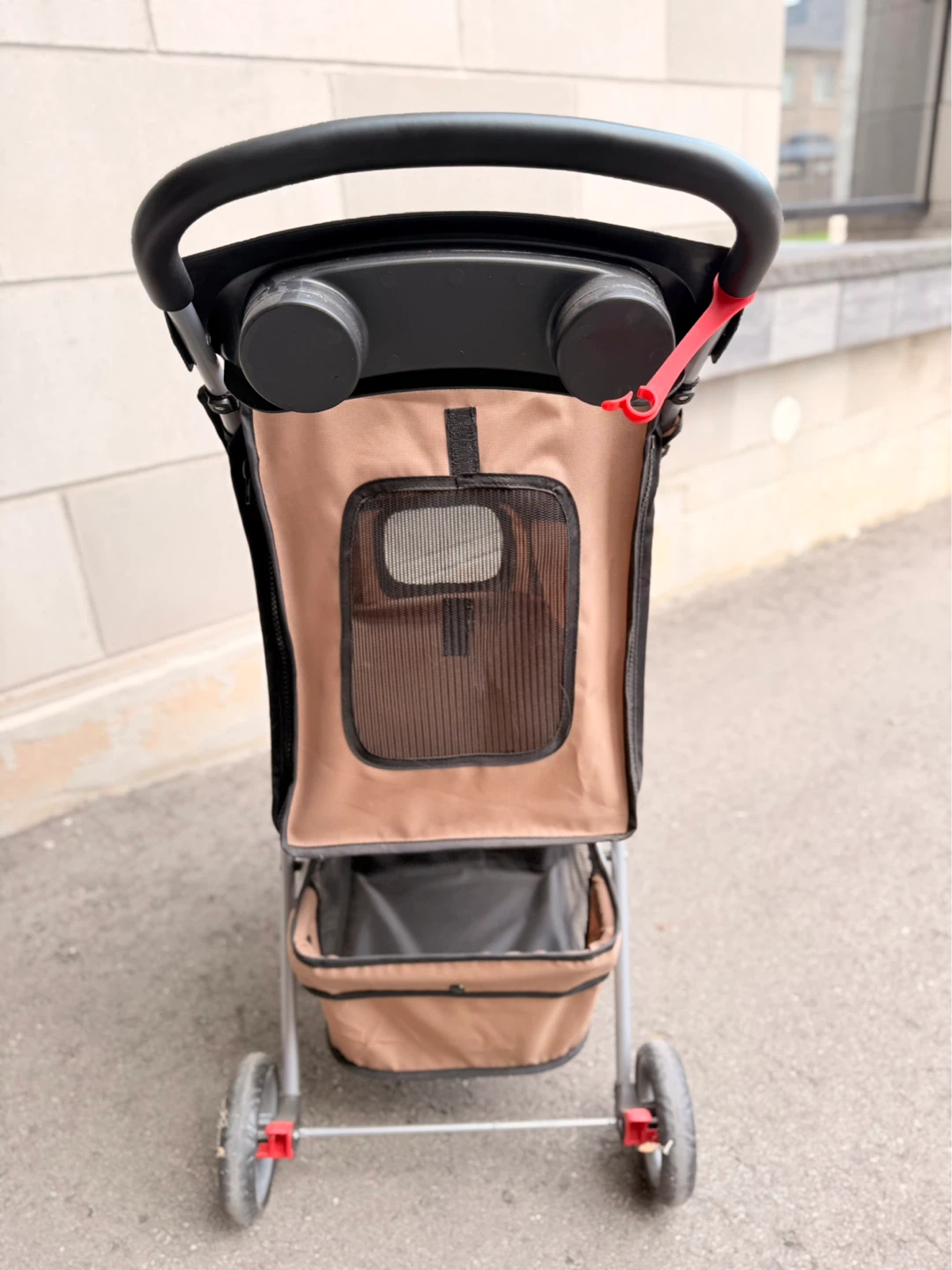🐾 PawHut Deluxe 3-Wheel Pet Stroller 🐾 - photo 3