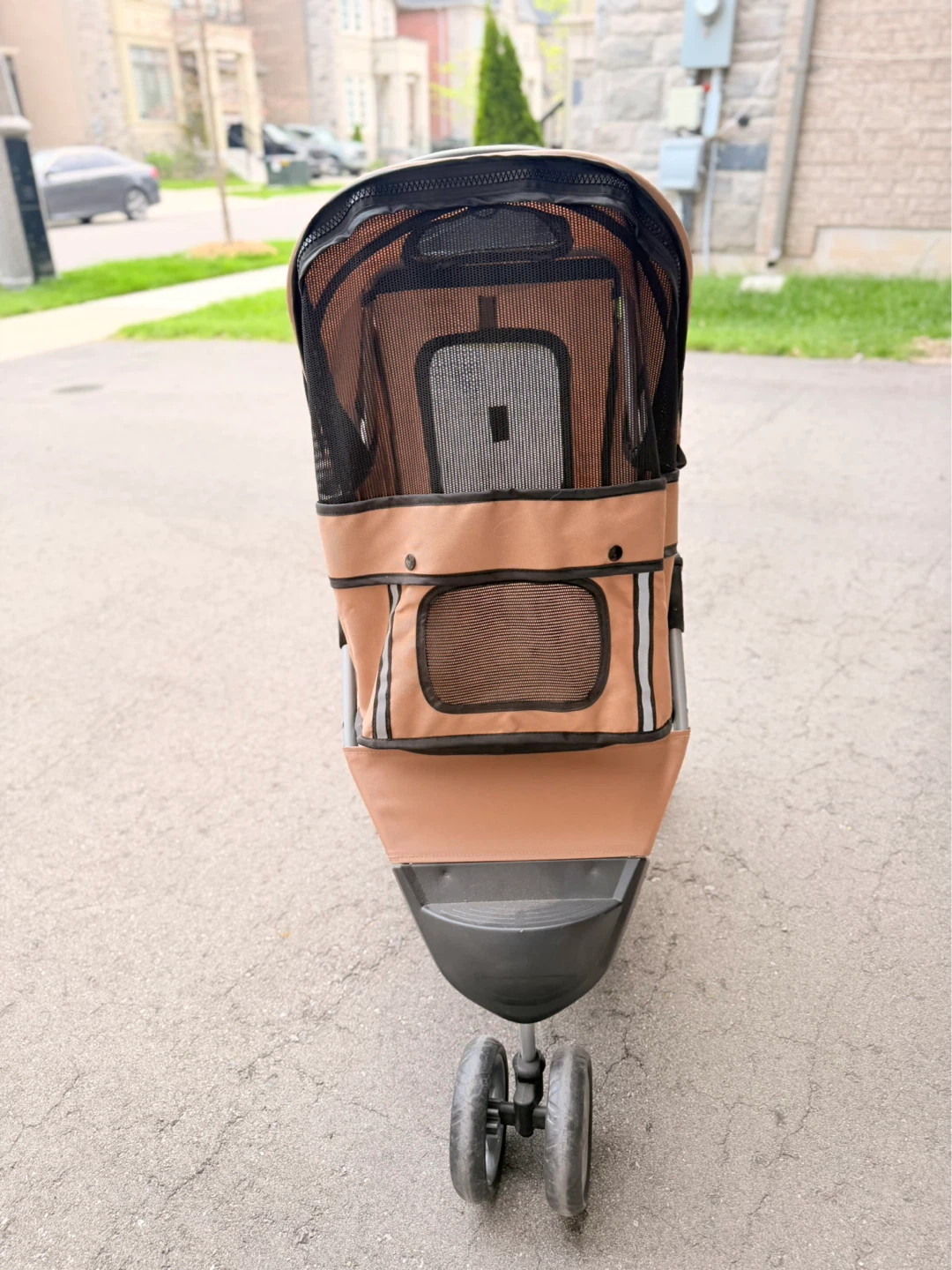 🐾 PawHut Deluxe 3-Wheel Pet Stroller 🐾 - photo 4