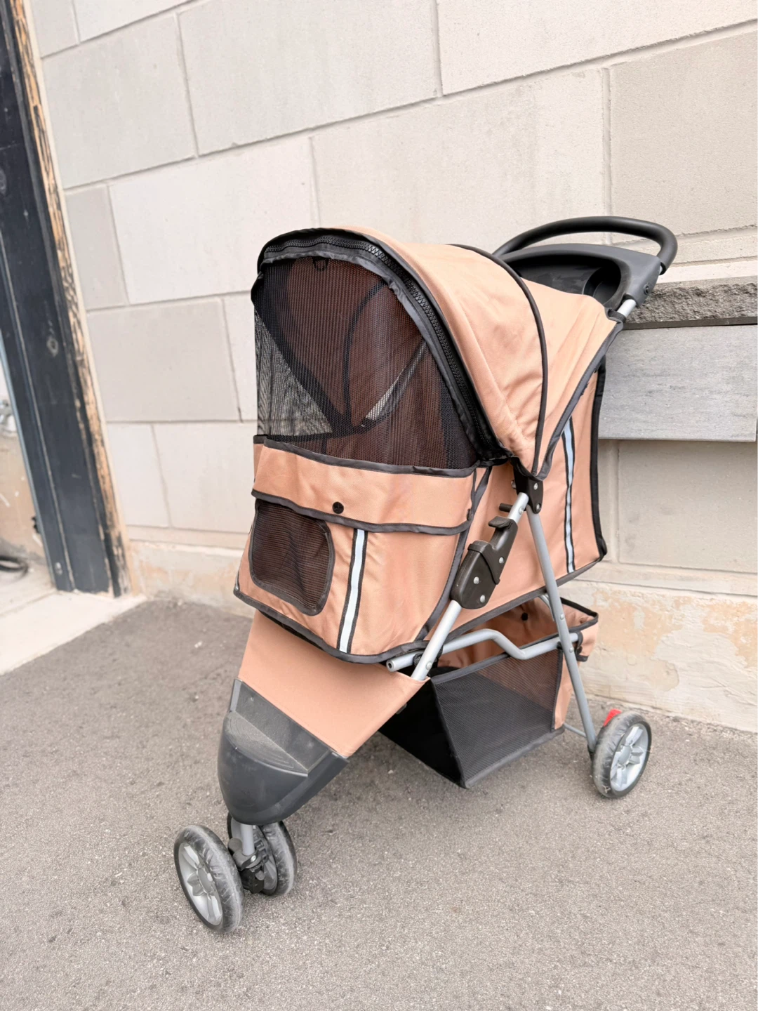 🐾 PawHut Deluxe 3-Wheel Pet Stroller 🐾