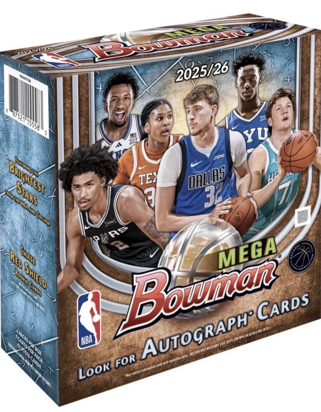 2025/26 Bowman Mega Autograph Cards Basketball Hobby Box
