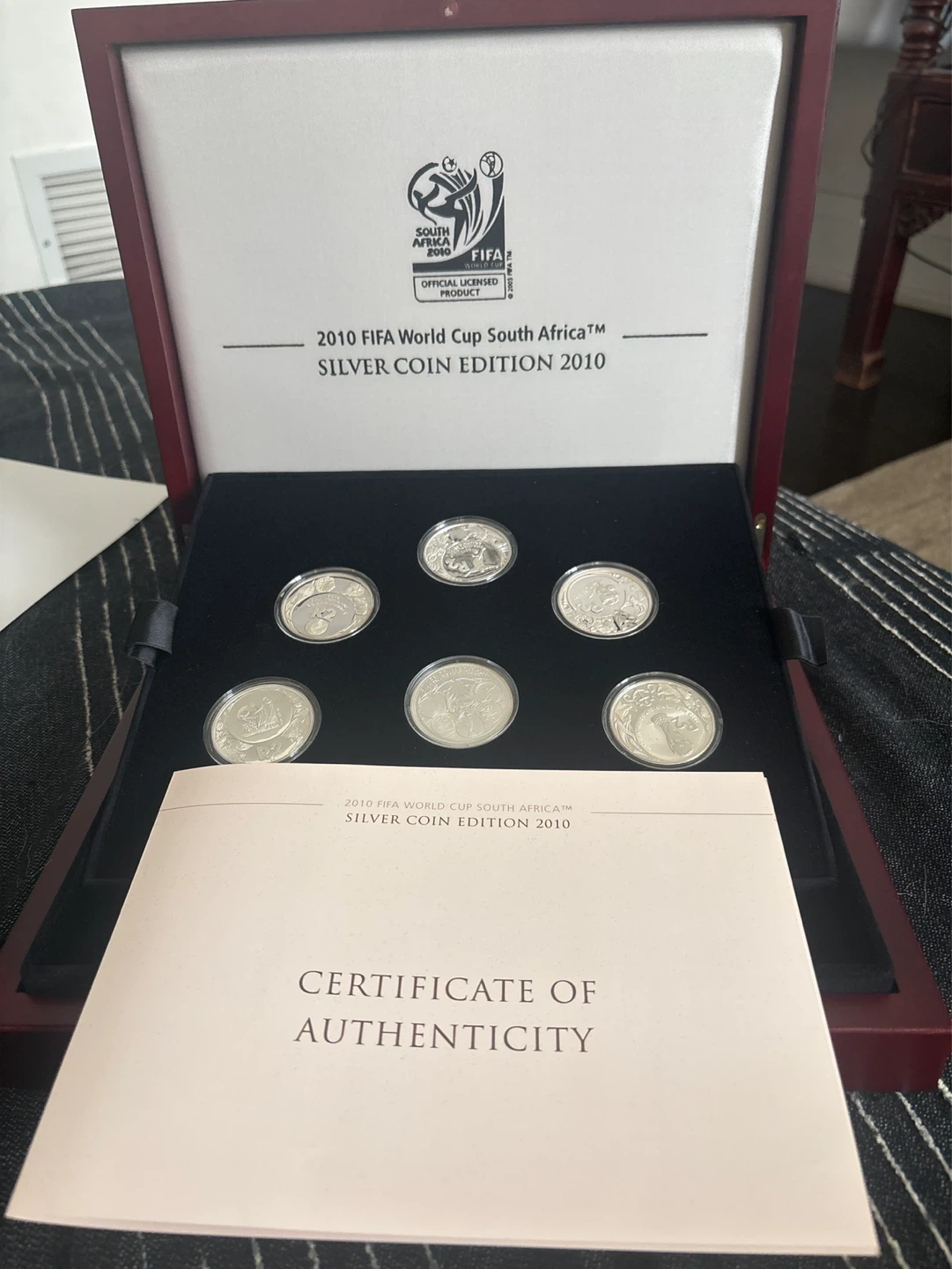 2010 FIFA World Cup South Africa Silver Coin Edition