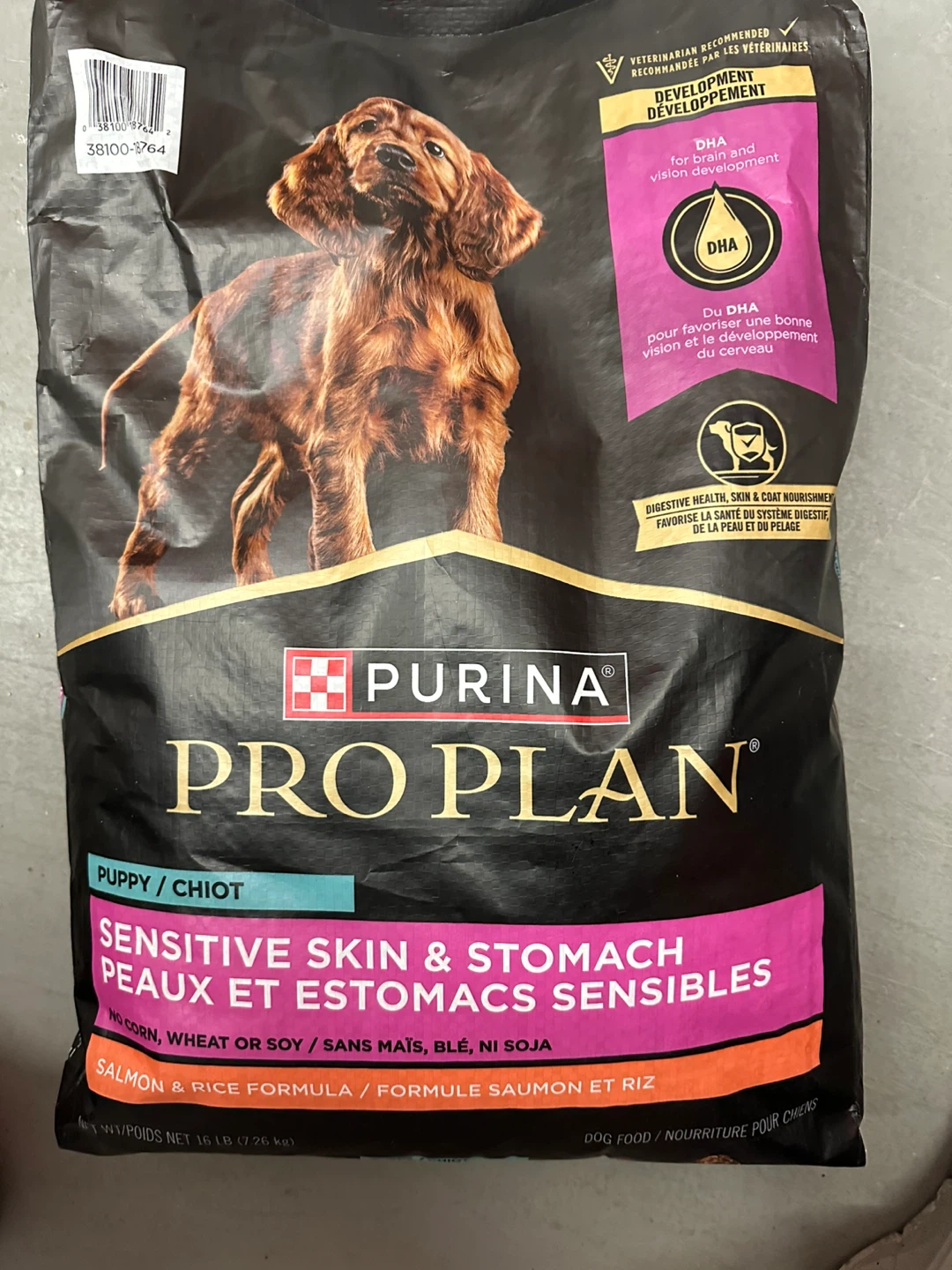 Purina Pro Plan Puppy Sensitive Skin & Stomach 7.26 kg