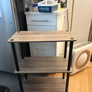 3-Tier Wood Shelf Unit