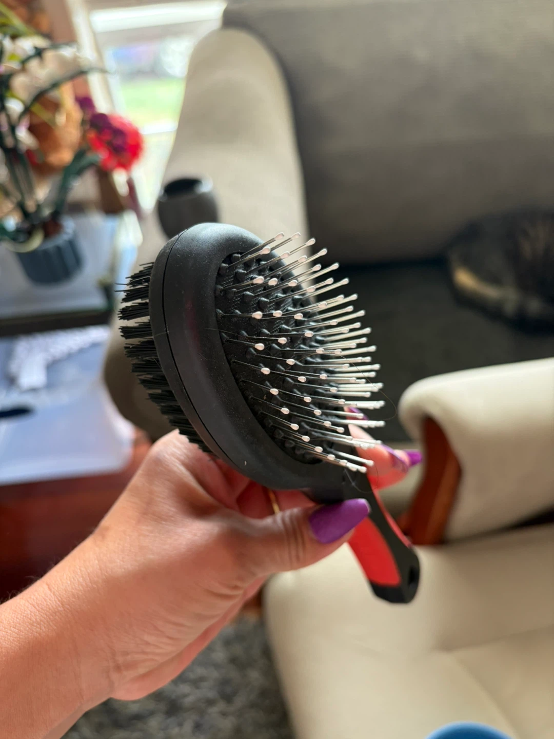 Dual-Sided Pet Brush - photo 3