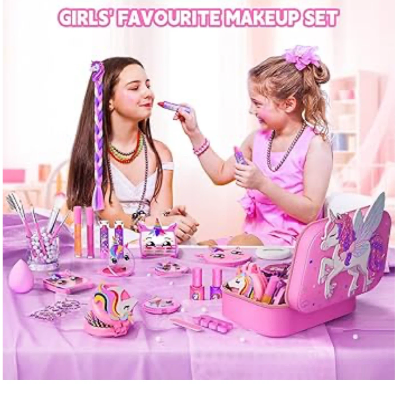 Kids Unicorn Makeup Set with Case - photo 2