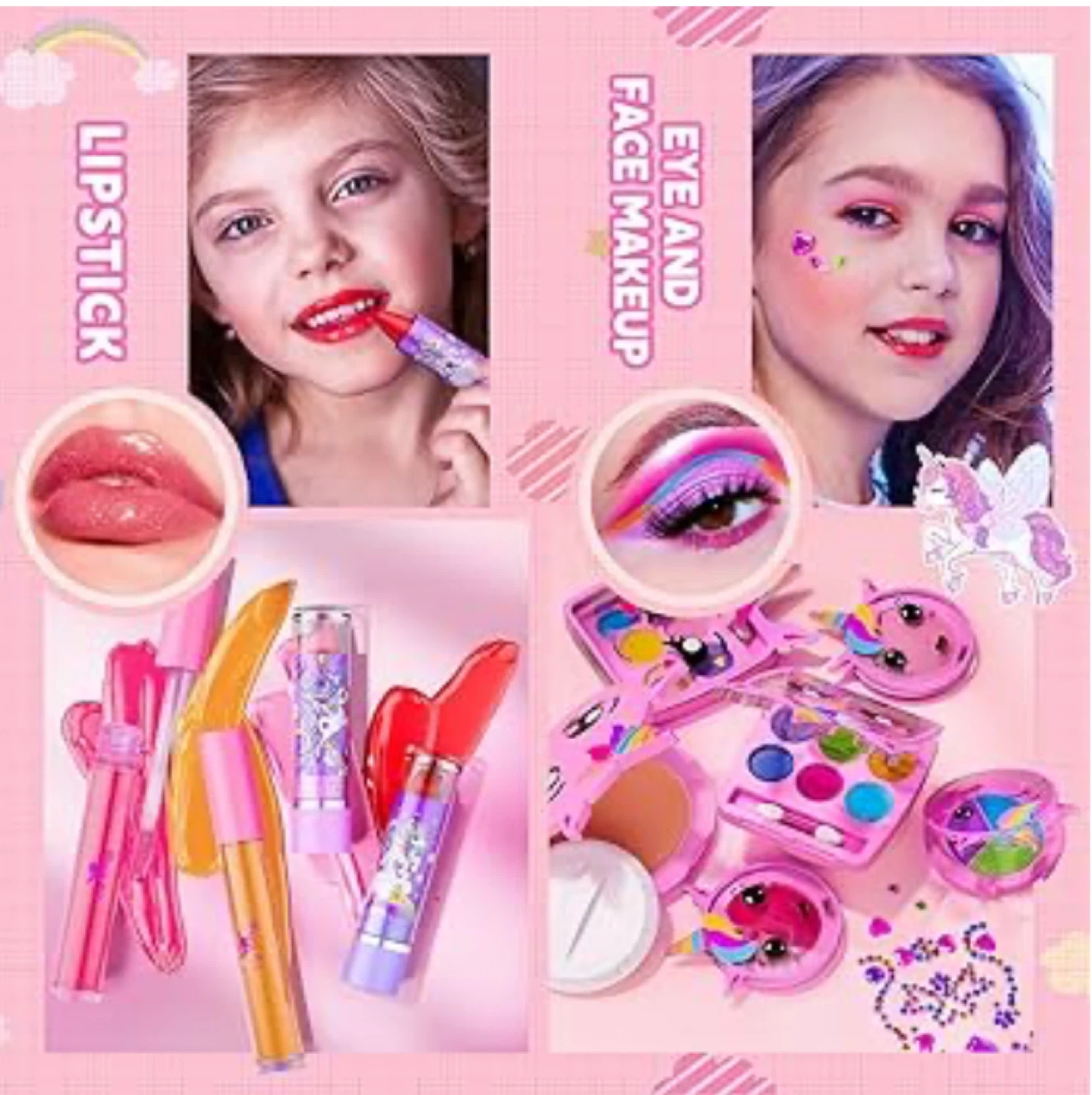 Kids Unicorn Makeup Set with Case - photo 4