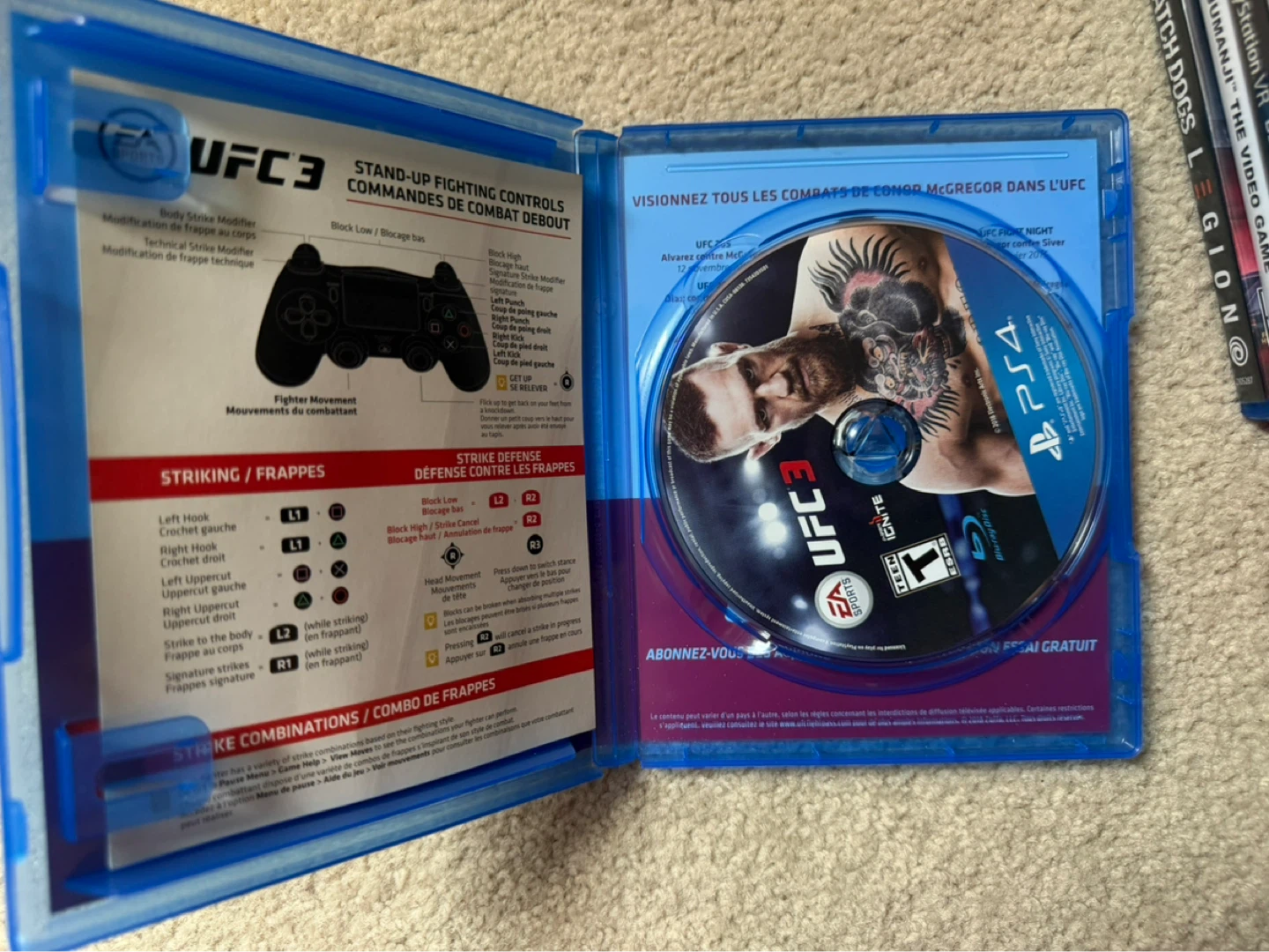 EA Sports UFC 3 PS4 Video Game - photo 2