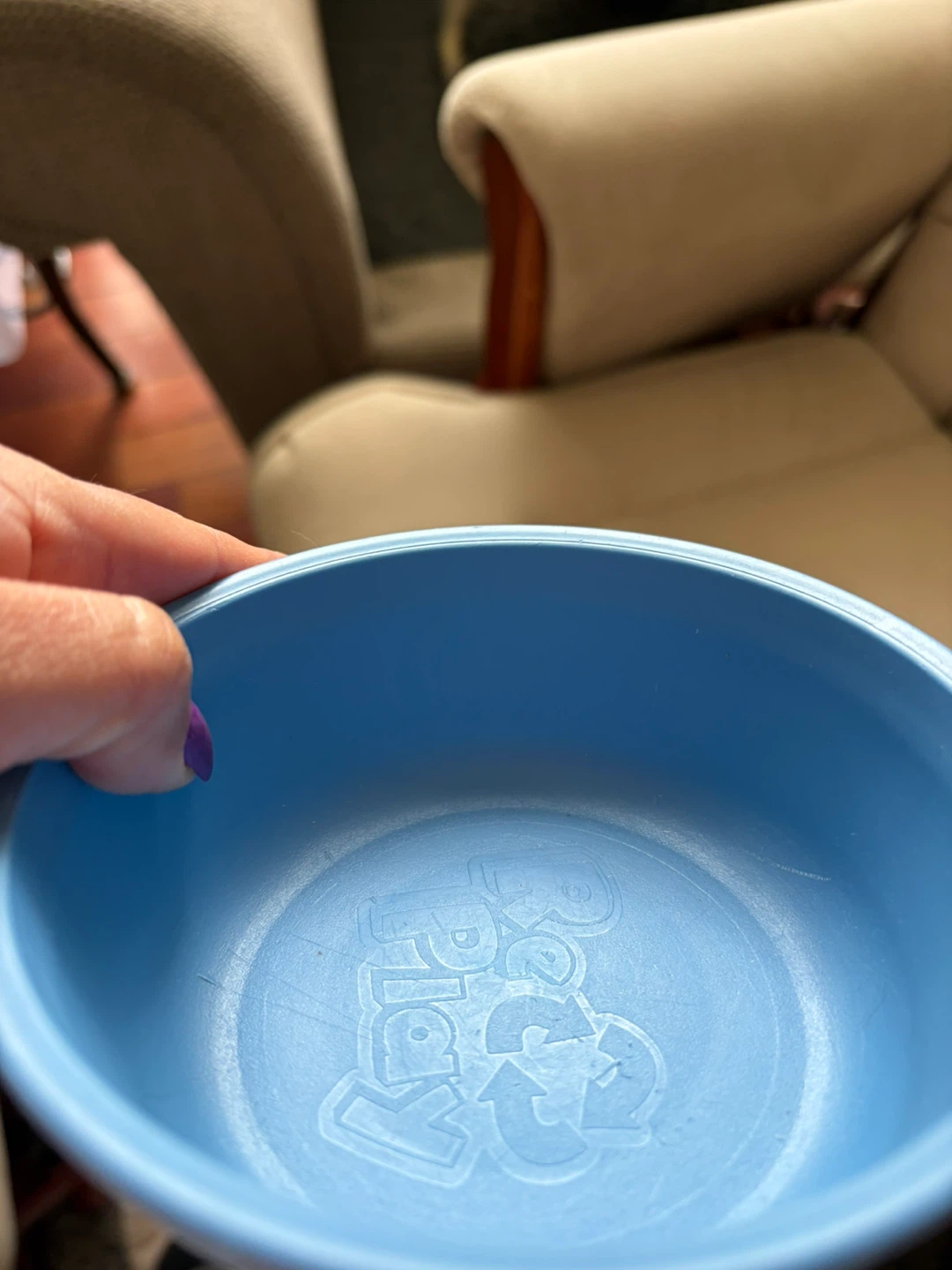 Pet Re-Play Recycled Bowl - Blue