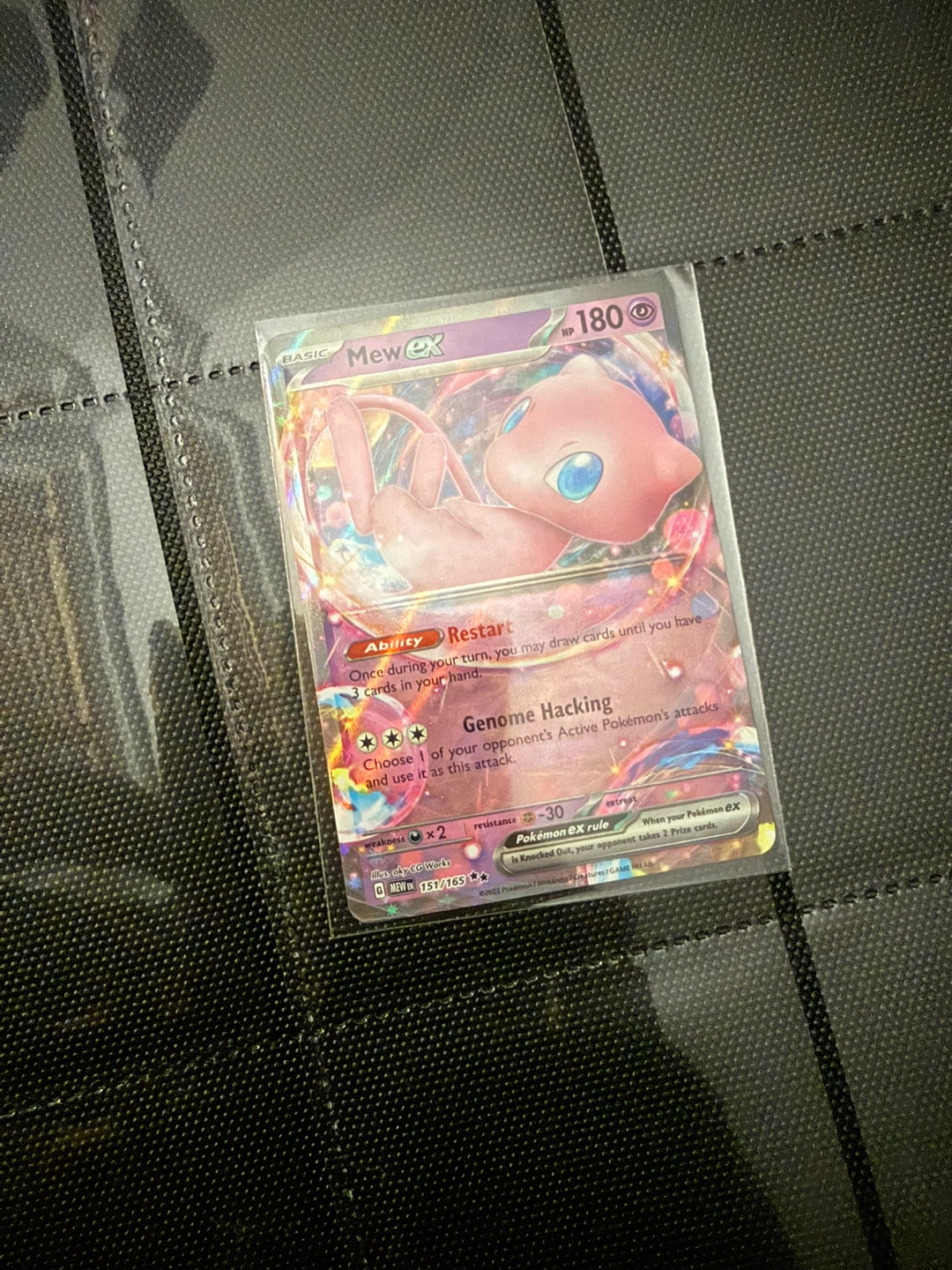 2023 Pokemon 151 #151 Mew Ex Double Rare SGC 9