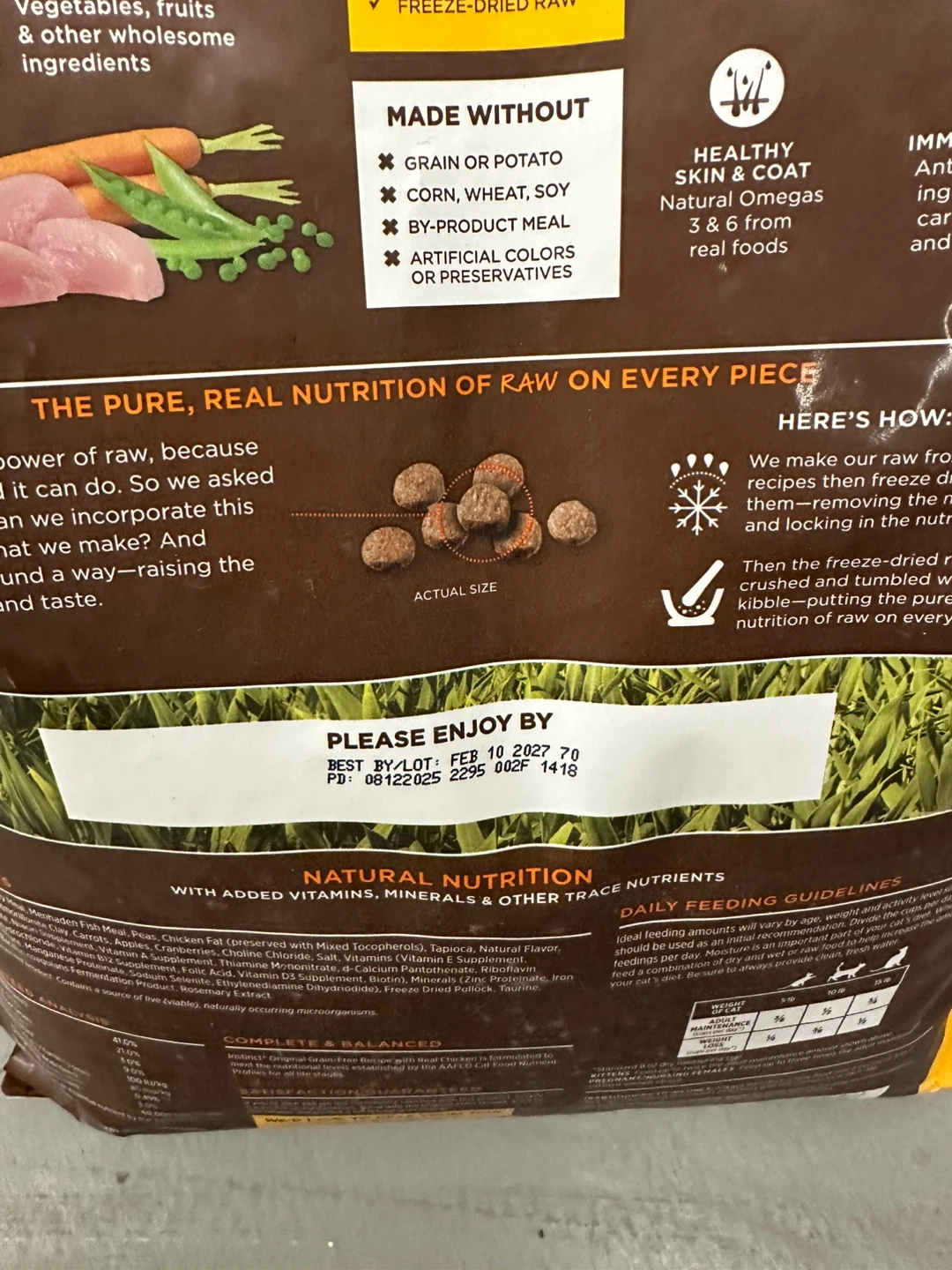 Instinct Original Grain-Free Chicken Cat Food - photo 2