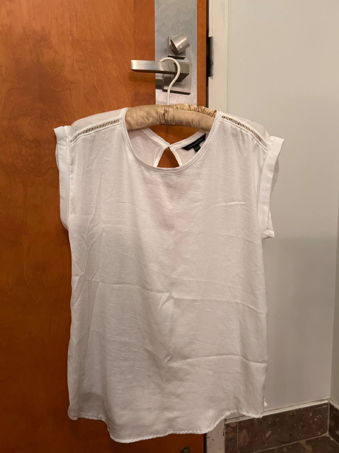Banana Republic White Top Size M - photo 2