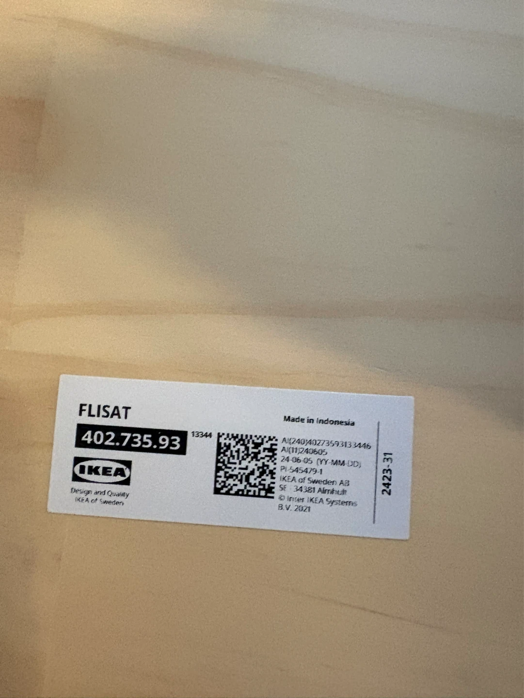 Ikea FLISAT Stool - photo 3