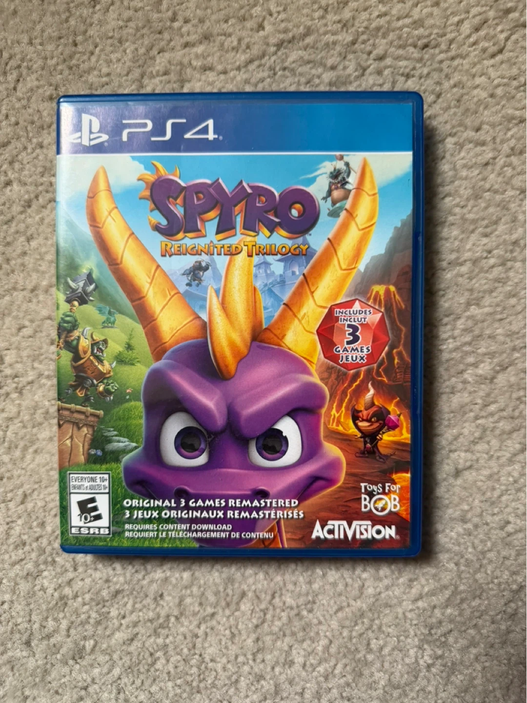 Spyro Reignited Trilogy PS4 Video Game