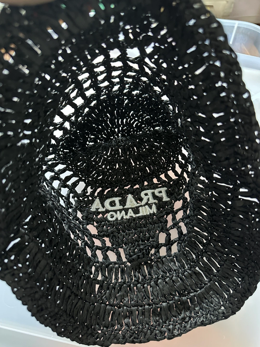 Prada Milano Woven Bucket Hat - photo 3